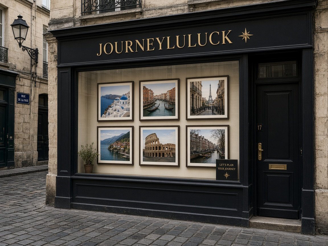Europe travel street for Journeyluluck agency