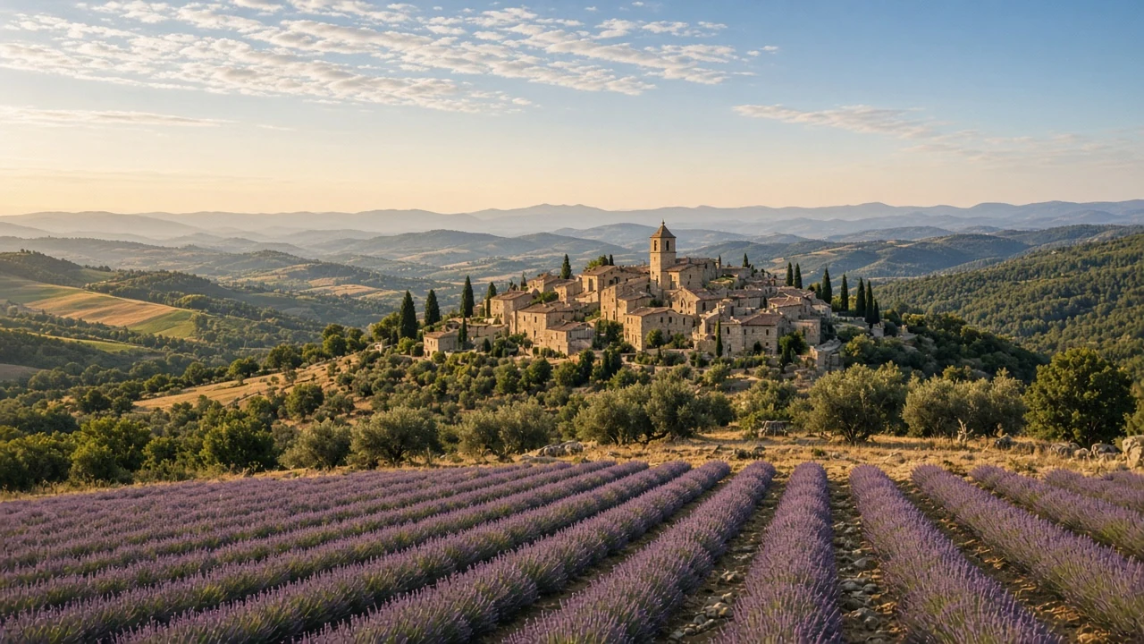 Provence lavender fields